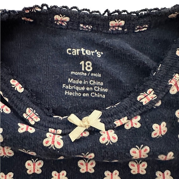 Carter’s | Bundle of Patterned Long Sleeve Bodysuits (18 mos) - Picture 6 of 6